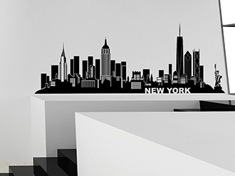 Wandtattoo New York Skyline 1