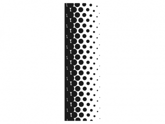 Wandtattoo Wandbanner Design Punkte Motivansicht