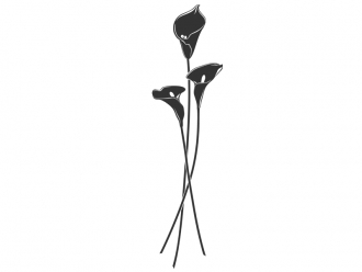 Wandtattoo Calla Motivansicht