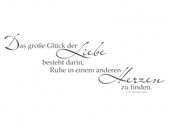 Wandtattoo Das große Glück... Motivansicht