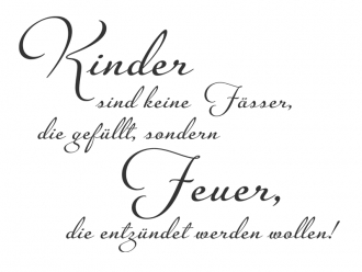Wandtattoo Kinder sind ... Motivansicht