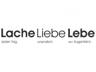 Wandtattoo Lache Liebe Lebe Motivansicht