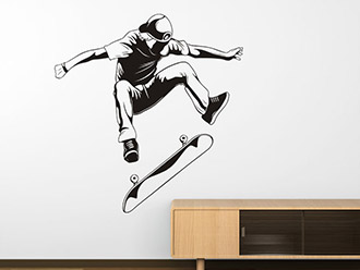 Wandtattoo Skater