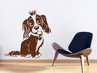 Wandtattoo Cavalier King Charles Spaniel