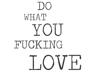 Wandtattoo Do what you Motivansicht