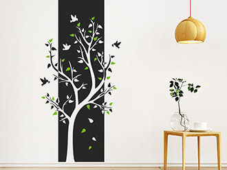 Wandtattoo Wandbanner Baum