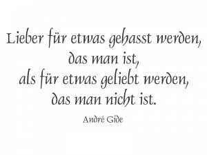 Wandtattoo Lieber für etwas... Motivansicht