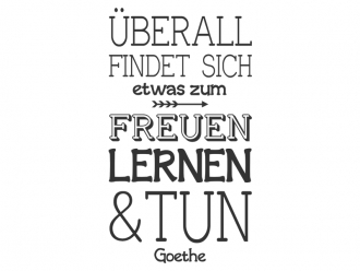 Wandtattoo Überall findet sich etwas... Motivansicht