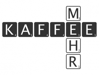 Wandtattoo Mehr Kaffee Motivansicht