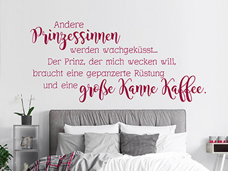 Wandtattoo Andere Prinzessinnen