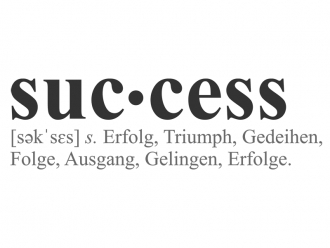 Wandtattoo Success Motivansicht