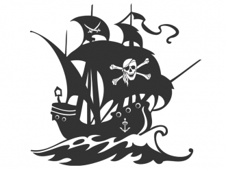 Wandtattoo Piratenschiff Motivansicht