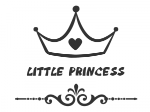 Wandtattoo Kleine Prinzessin... Motivansicht