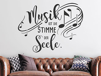 Wandtattoo Stimme der Seele