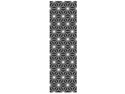 Wandtattoo Wandbanner Geometrisches Muster Motivansicht