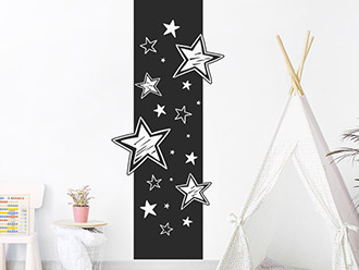 Wandtattoo Wandbanner Coole Sterne