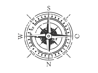 Wandtattoo Deckenkompass Motivansicht