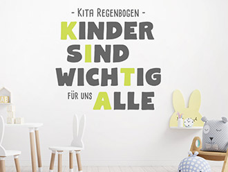 Wandtattoo Kinder sind wichtig