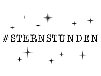 Wandtattoo Hashtag Sternstunden Motivansicht