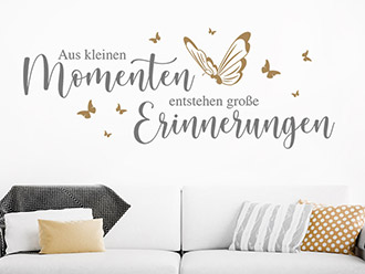 Wandtattoo Aus kleinen Momenten