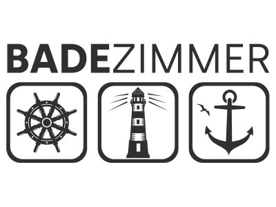 Wandtattoo Badezimmer maritim Motivansicht