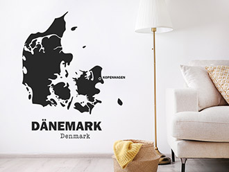 Wandtattoo Dänemark