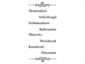 Wandtattoo Teilzeitengel Motivansicht