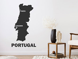 Wandtattoo Portugal