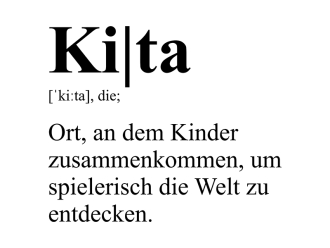 Wandtattoo Kita Definition Motivansicht