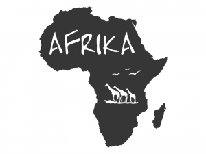Wandtattoo Afrika Motivansicht