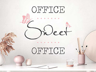 Wandtattoo Office Sweet Office