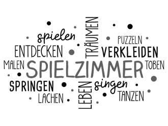 Wandtattoo Spielzimmer Motivansicht