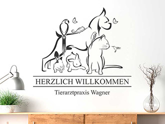 Katzen Wandsticker - ☆Trophäen☆ - ☆Horror☆ - ☆Dekowaffen