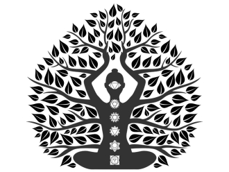Wandtattoo Yoga Baum Motivansicht