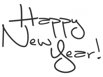 Wandtattoo Happy New Year! Motivansicht
