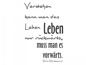 Wandtattoo Verstehen kann man... Motivansicht