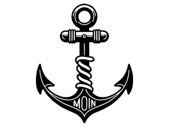 Wandtattoo Moin Anker Motivansicht