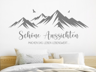 Wandtattoo Schöne Aussichten