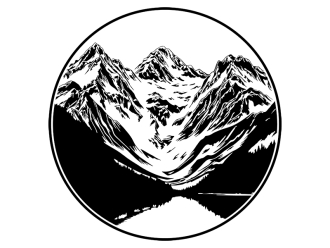 Wandtattoo Traumhaftes Bergambiente Motivansicht