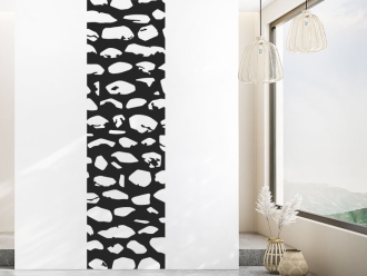 Wandtattoo Wandbanner Steinoptik