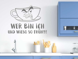 Wandtattoo Wer bin ich