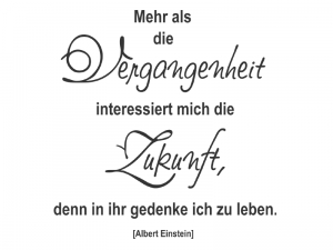 Wandtattoo Vergangenheit und Zukunft Motivansicht