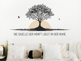 Wandtattoo Quelle der Kraft