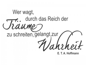Wandtattoo Wer wagt... Motivansicht