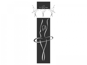 Wandtattoo Wandbanner Ballerinas Motivansicht