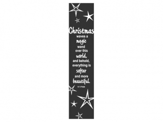 Wandtattoo Wandbanner Christmas waves... Motivansicht