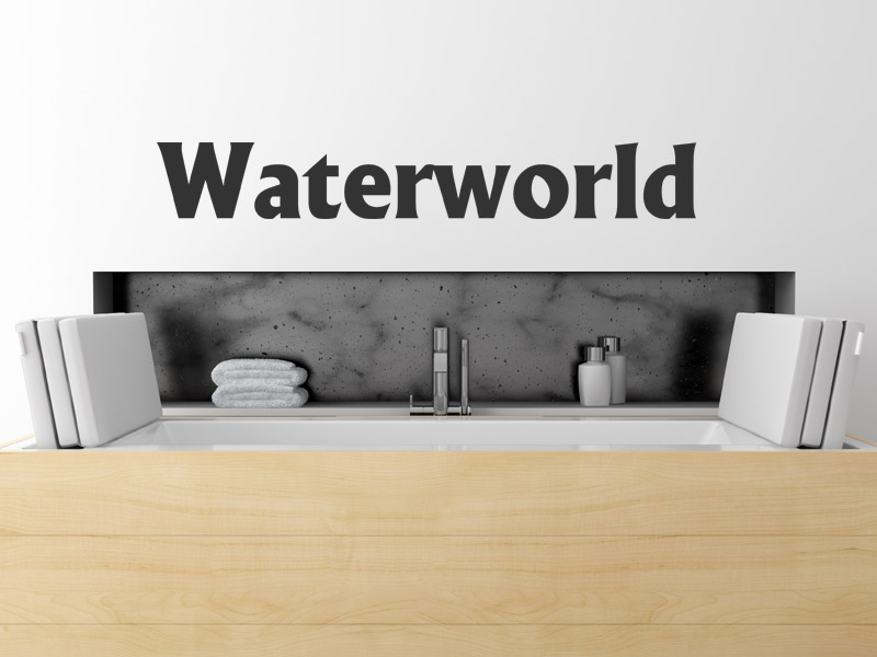 Wandtattoo Waterworld