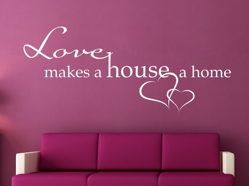 Wandtattoo Love makes...