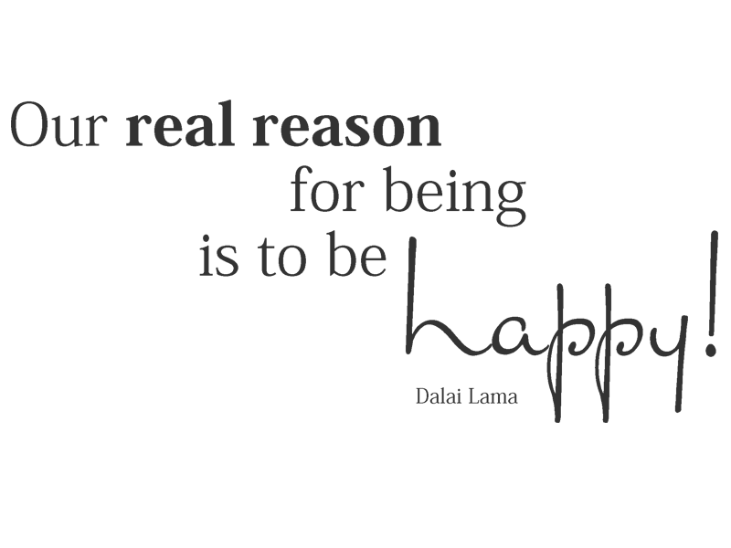 about tumblr happy being quotes Happy  Wandtattoo being   reason real Our Wandtattoos.de for