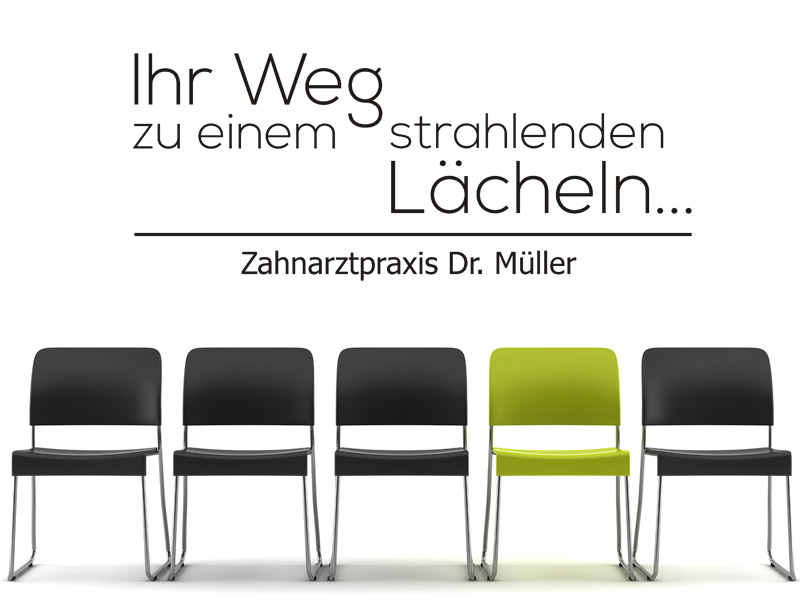 Wandtattoo Ihr Weg... mit Textwunsch